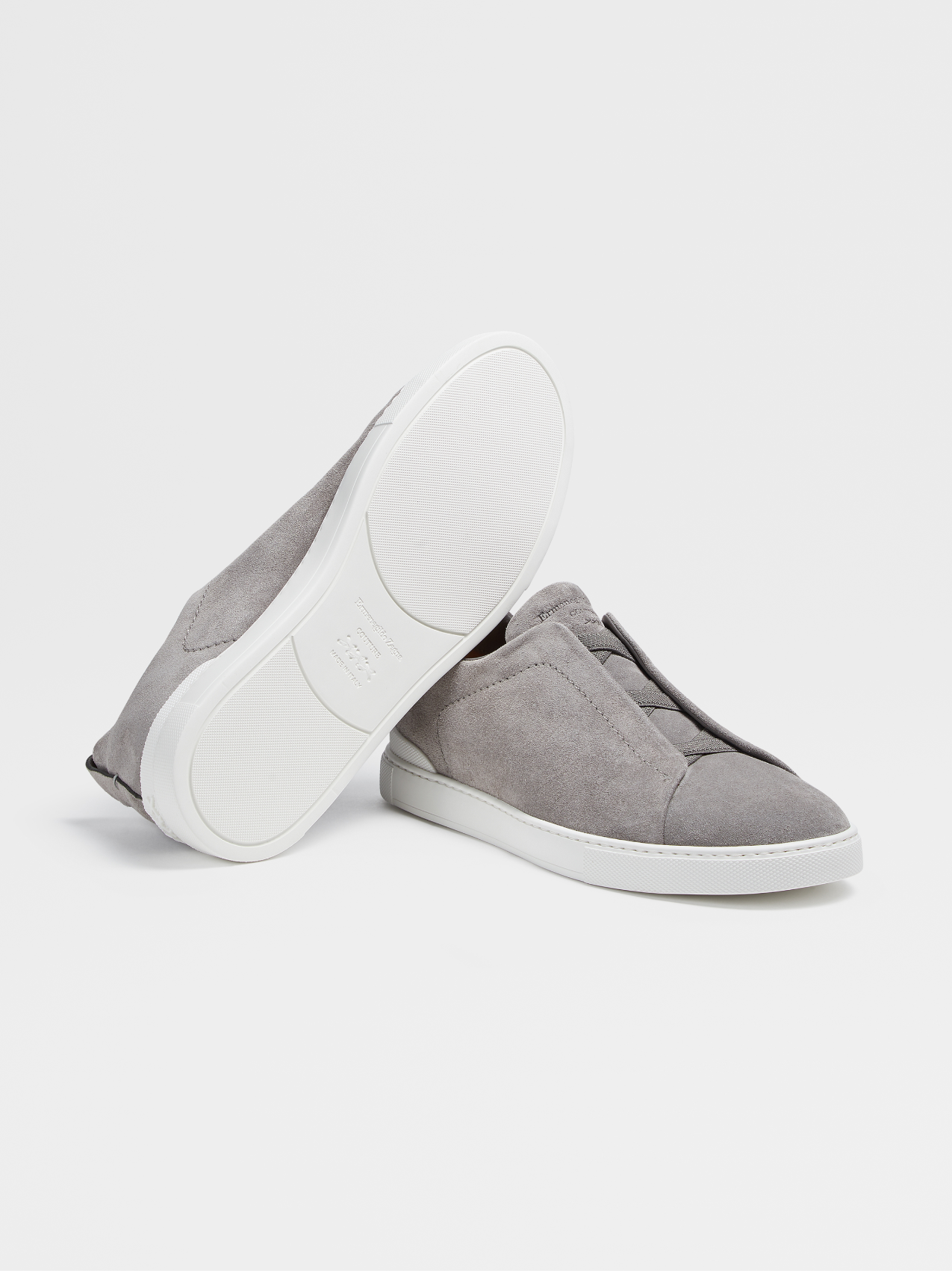 light grey suede shoes